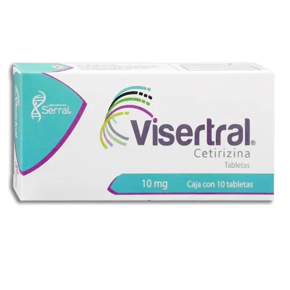 VISERTRAL Tabletas - c/10