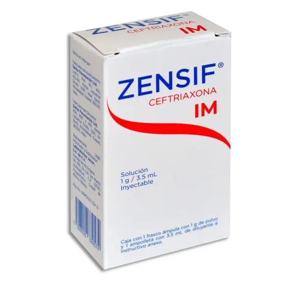 ZENSIF 1GR IM Solucion Inyectable - c/1