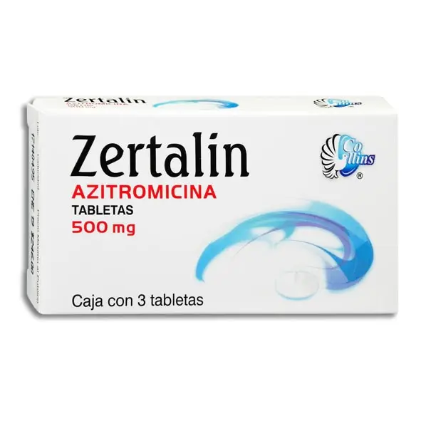 ZERTALIN 500MG Tabletas - c/3
