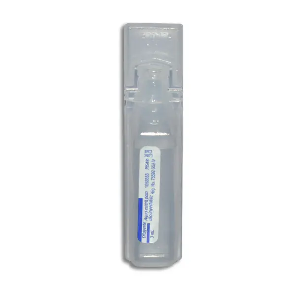 AGUA INYECTABLE 3ML FLEXOVAL Solucion - 3 ml