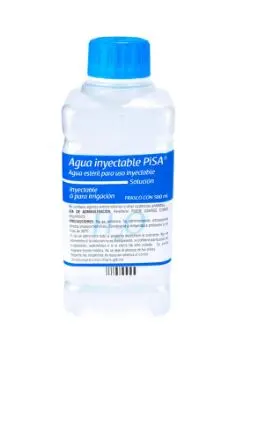 AGUA INYECTABLE 500ML FLEXOVAL S/BAYONETA Solucion - 500 ml