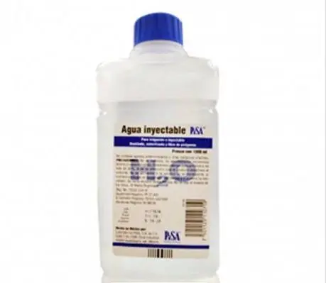 AGUA INYECTABLE 1000ML FLEXOVAL S/BAYONETA Solucion - 1000 ml