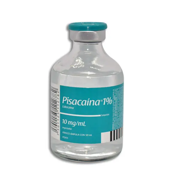 PISACAINA 1% Solucion Inyectable - 50 ml