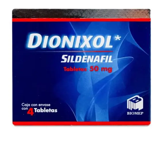 DIONIXOL 50MG Tabletas - c/4