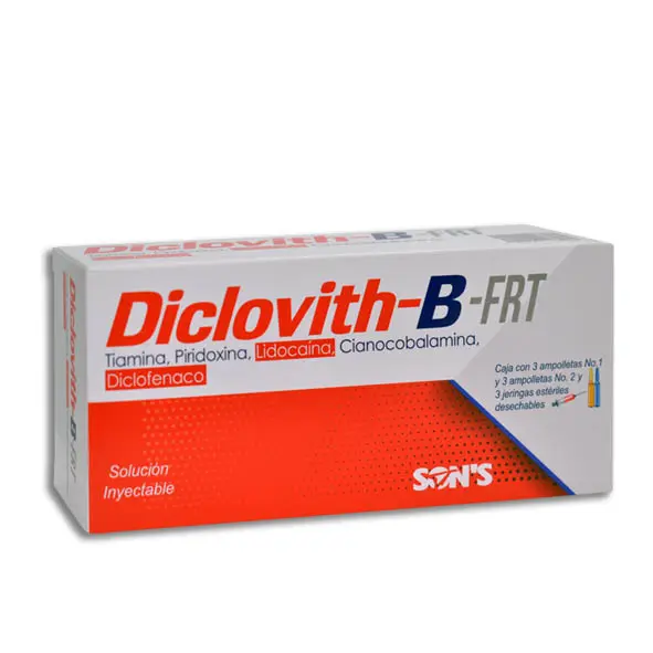 [7502001166974] DICLOVITH-B FRT Solucion Inyectable - c/3