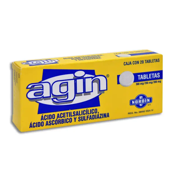 AGIN Tabletas - c/20