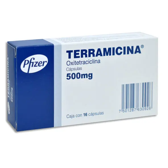 TERRAMICINA Capsulas - c/16