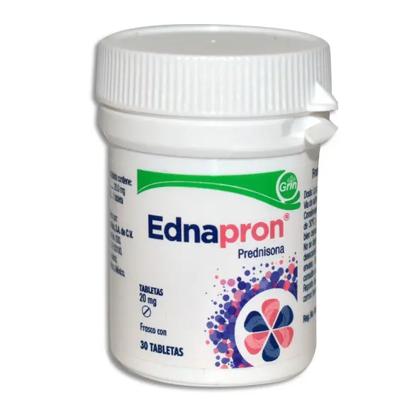 [008400001962] EDNAPRON 20MG Tabletas - c/30