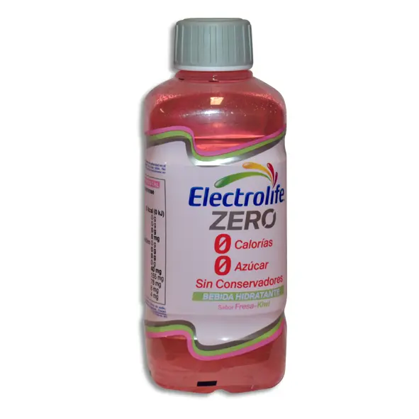 [7502268541484] ELECTROLIFE ZERO FRESA KIWI Solucion - 625 ml