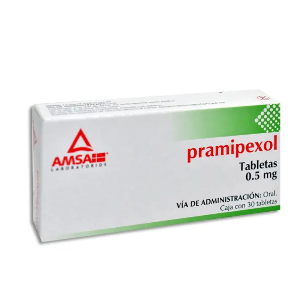 PRAMIPEXOL 500 MCG AMSA Tabletas - c/30