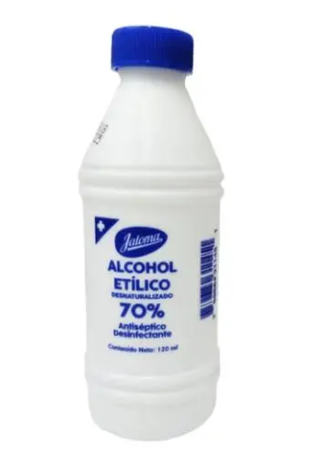 ALCOHOL JALOMA DESNATURALIZADO Frasco - 120 ml