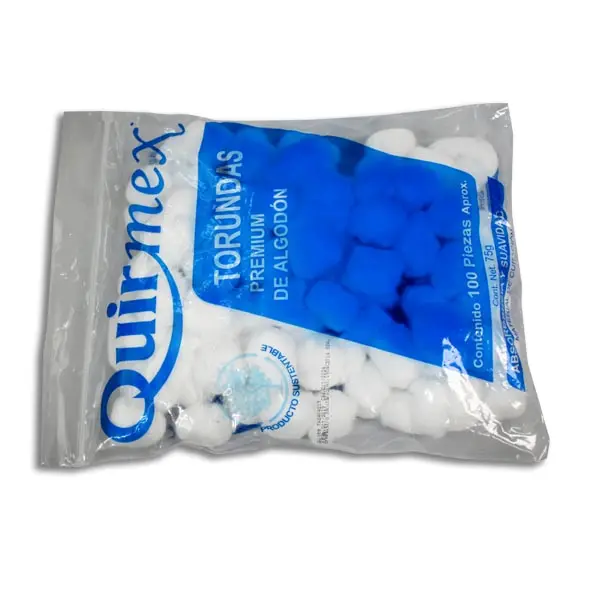 ALGODON TORUNDAS QUIRMEX Bolsa - 75 g