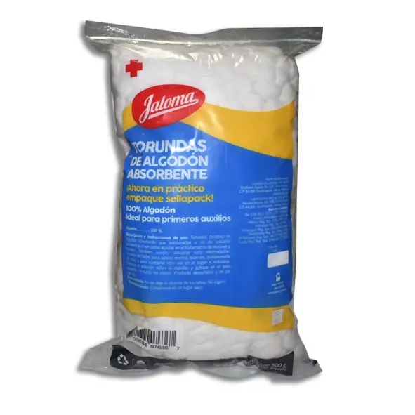 [759684076367] ALGODON TORUNDAS JALOMA Bolsa - 500 g