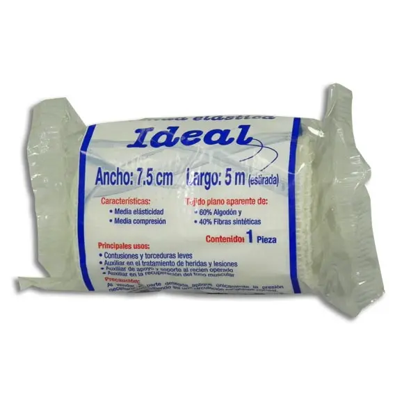 [729513107890] VENDA ELASTICA 7.5 CMS IDEAL Bolsa - 1 Pieza
