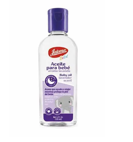 ACEITE PARA BEBE AROMA LAVANDA Frasco - 120 ml