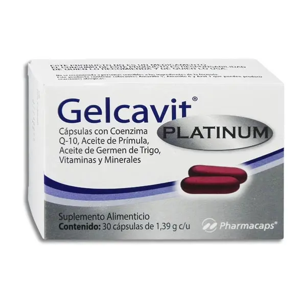 [7501130713851] GELCAVIT PLATINUM Capsulas - c/30