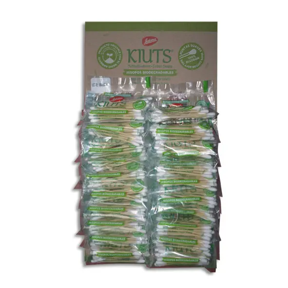 APLICADORES DE ALGODON KIUTS Cartera - c/20