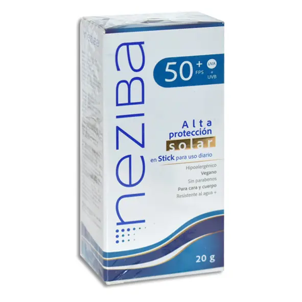 PROTECTOR SOLAR FPS 50 + STICK NEZIBA Barra - 20 gr