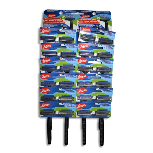 RASTRILLO JALOMA 2 NAVAJAS  Exhibidor - 24 Pieza