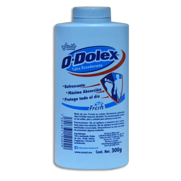TALCO O-DOLEX FRESH Talco - 300 g