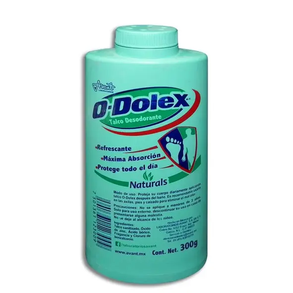 TALCO O-DOLEX NATURALS Talco - 300 g