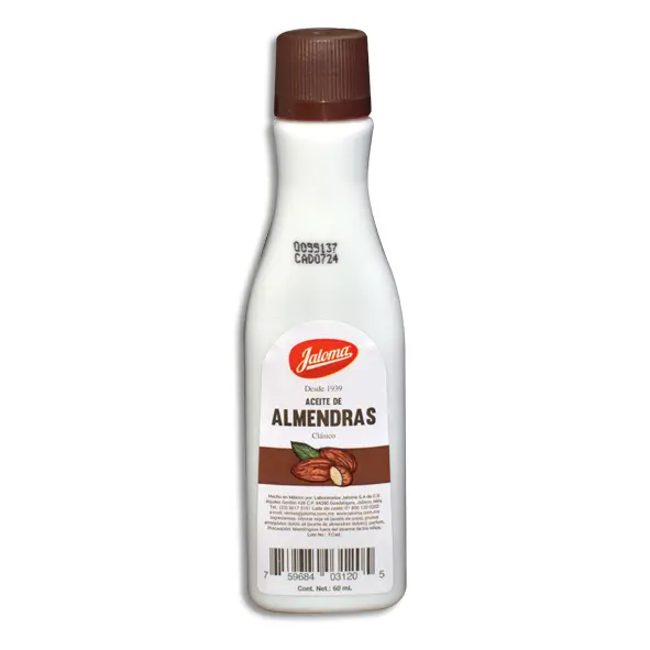 ACEITE DE ALMENDRAS JALOMA Frasco - 60 ml