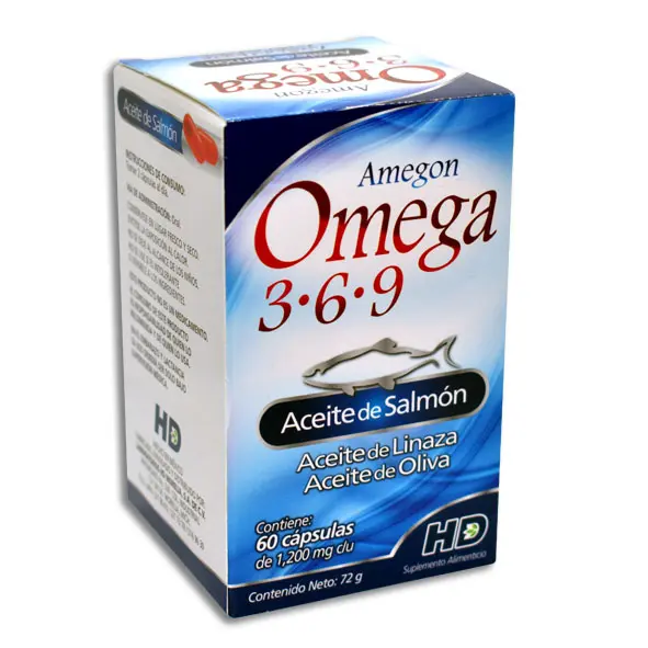 [7502008988425] OMEGA 3,6,9 HD Capsulas - c/60