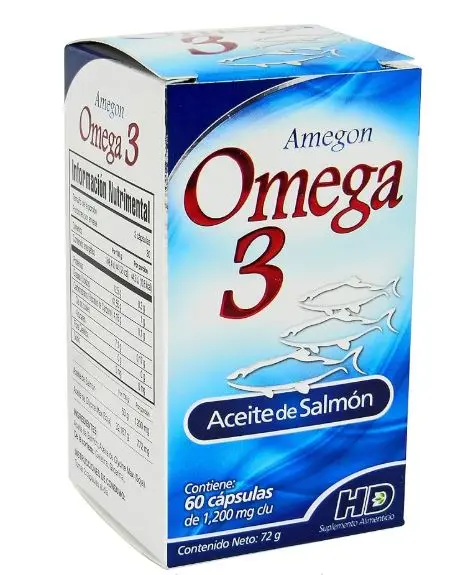 [7502008988159] AMEGON OMEGA 3 Capsulas Blandas - c/60