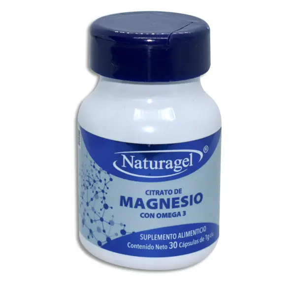 CITRATO DE MAGNESIO CON OMEGA 3 NATURAGEL Capsulas - c/30