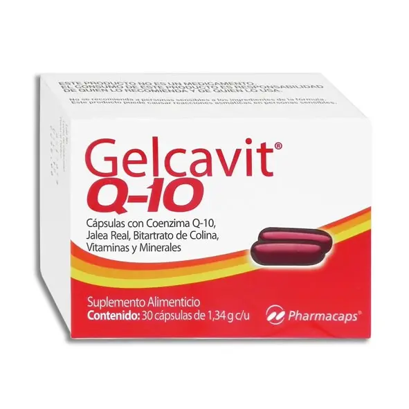 [7501130711642] GELCAVIT Q10  Capsulas - c/30