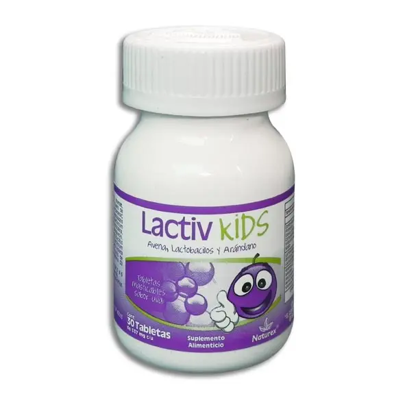 LACTIV KIDS Tabletas Masticables - c/30