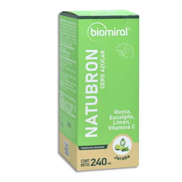 NATUBRON CERO AZUCAR Jarabe - 240 ml