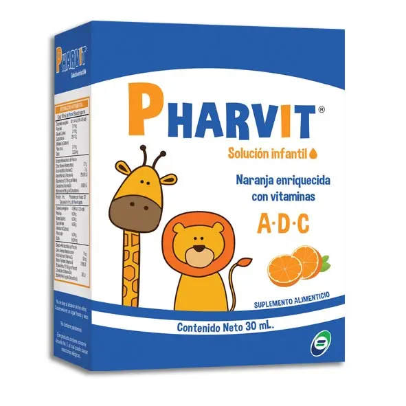 [803288480409] PHARVIT Solucion Gotas - 30 ml