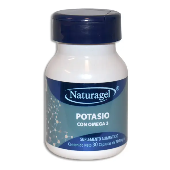 [7503036782009] POTASIO CON OMEGA 3 NATURALGEL Capsulas - c/30