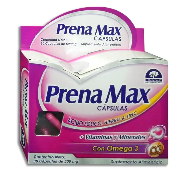 [7506021100727] PRENA MAX Capsulas - c/30