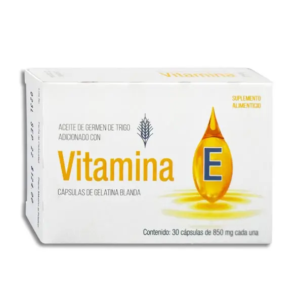 [7503008344617] VITAMINA E Capsulas - c/30