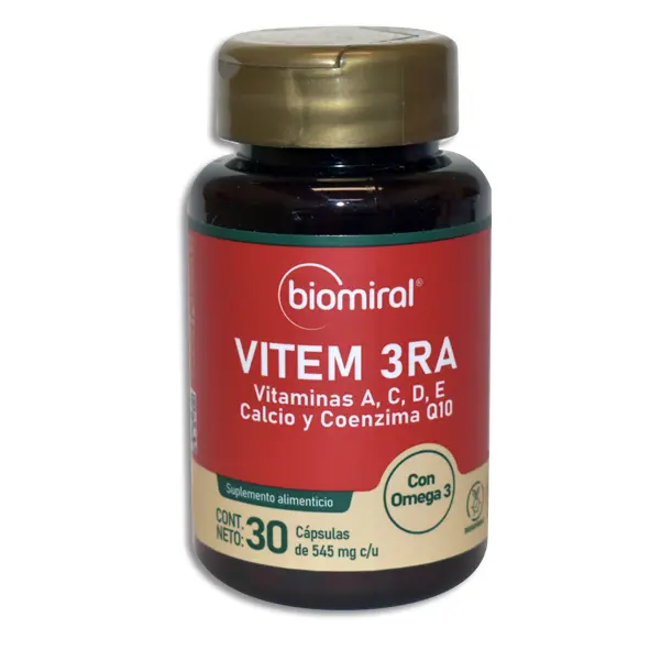 VITEM 3RA Capsulas - c/30