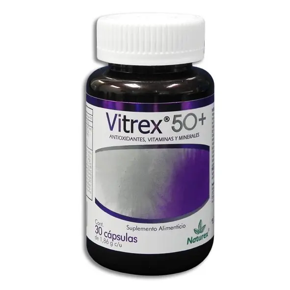 [7502259891048] VITREX 50+ Capsulas - c/30