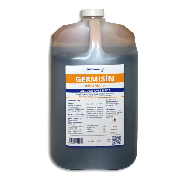 GERMISIN ESPUMA Galon - 3.5 l