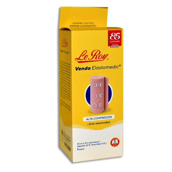 VENDA ELASTOMEDIC 15CMX5M LEROY Caja - 1 Pieza