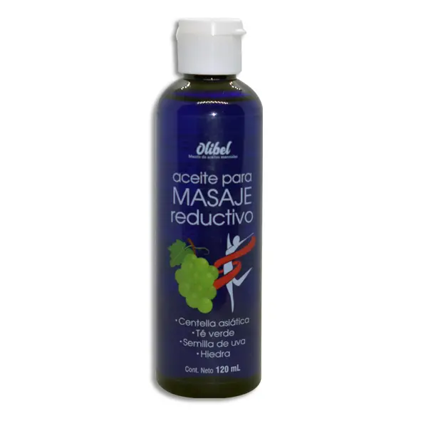 ACEITE PARA MASAJE REDUCTIVO OLIBEL  Frasco - 120 ml