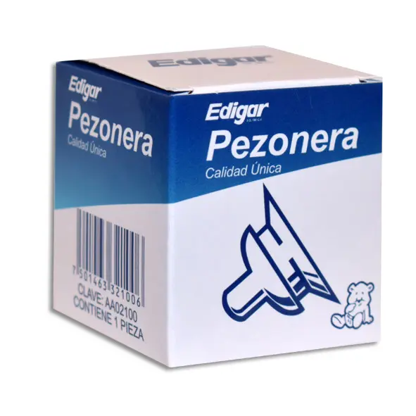 PEZONERA DE CRISTAL EDIGAR Caja - 1 Pieza