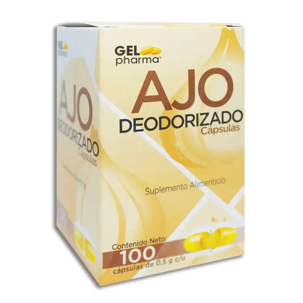 [7502227427194] AJO DEODORIZADO GELPHARMA Capsulas - c/100