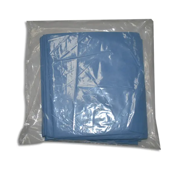 [01269-PBIO] SABANA 100X100 AZUL 45GR Bolsa - c/10