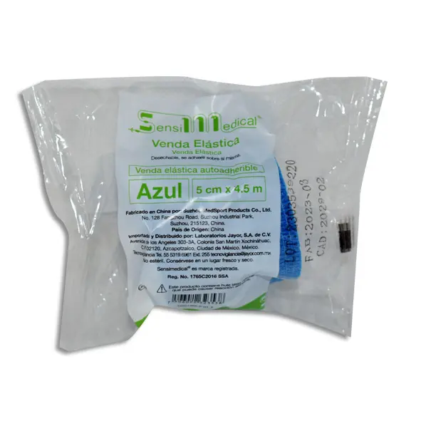 VENDA AUTOADHERENTE AZUL JAYOR 5CMX4.5MTS Pieza - 1 Pieza