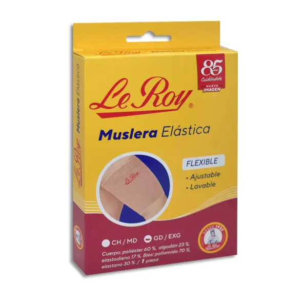 MUSLERA ELASTICA GRANDE/XL Caja - 1 Pieza