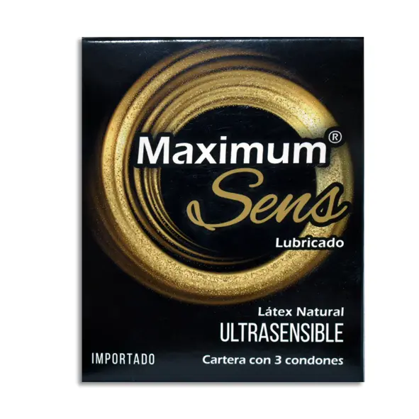 PRESERVATIVO MAXIMUM SENS Cartera - c/3