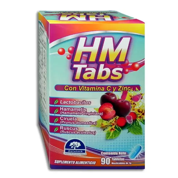 HM TABS Tabletas Masticables - c/90