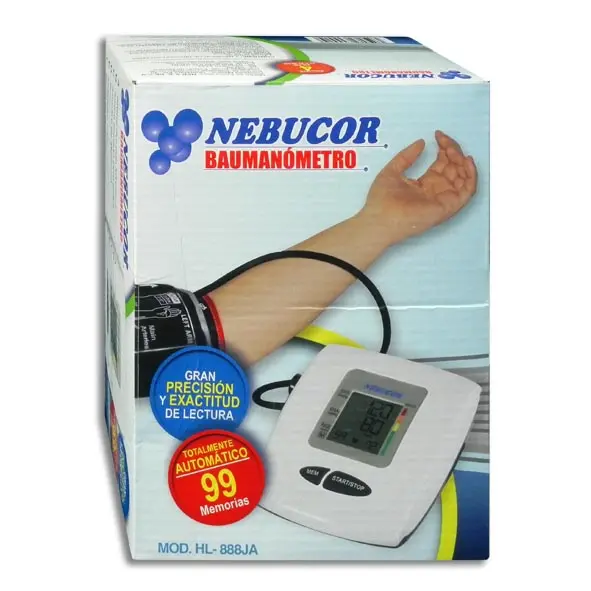 BAUMANOMETRO DIGITAL BRAZO NEBUCOR HL888JA Pieza - c/1