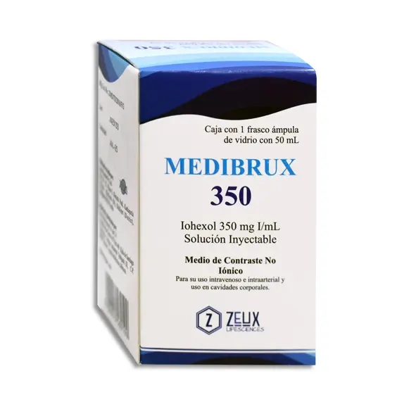 [8906055589199] MEDIBRUX 350MG ZEUX Solucion Inyectable - 50 ml